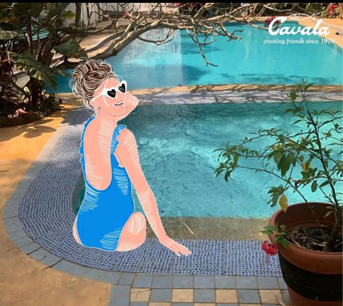 Cavala The Seaside Resort Baga Ngoại thất bức ảnh