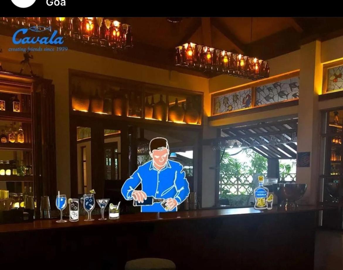 Cavala The Seaside Resort Baga Ngoại thất bức ảnh