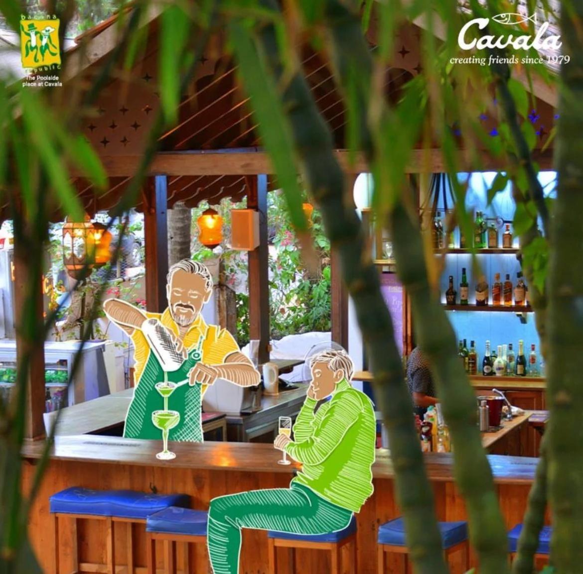 Cavala The Seaside Resort Baga Ngoại thất bức ảnh